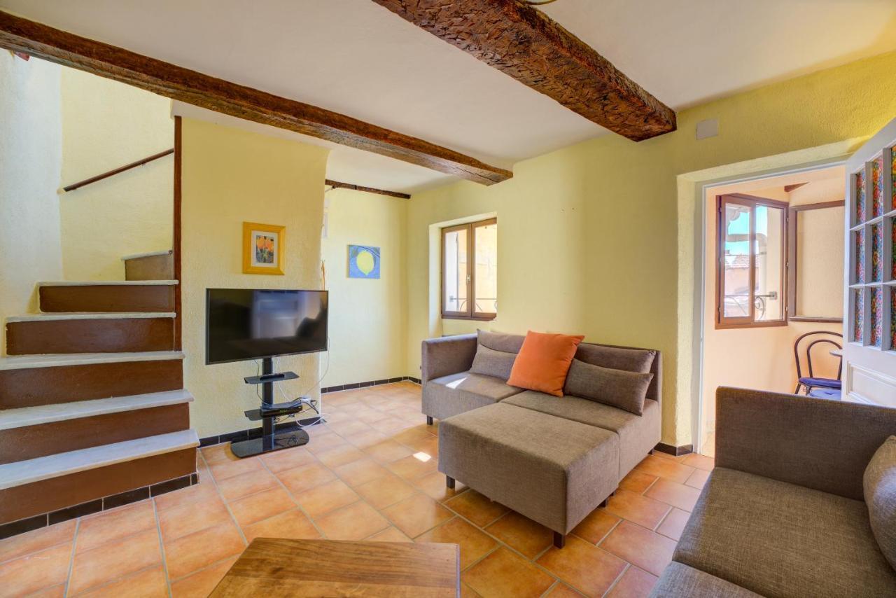 Ancienne Mairie Vieux Village Roquebrune 3 Bedroom Apartment Eksteriør bilde